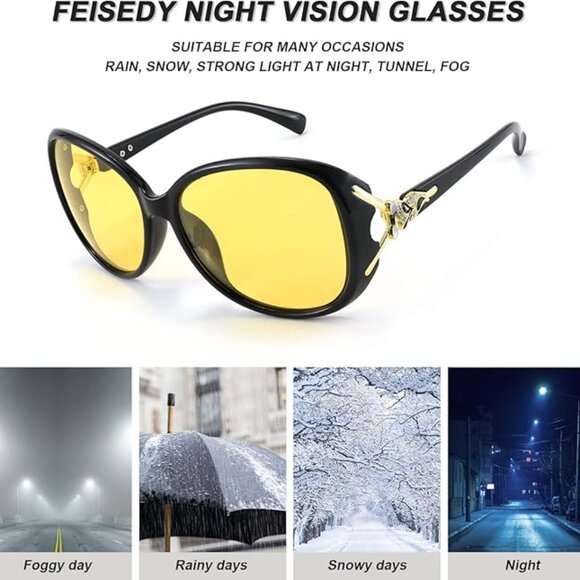 Classic Polarized Night Vision Driving Glasses